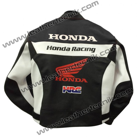 Leather jacket honda hotsell